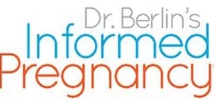 Grey, blue and brown Informed Pregnancy logo.