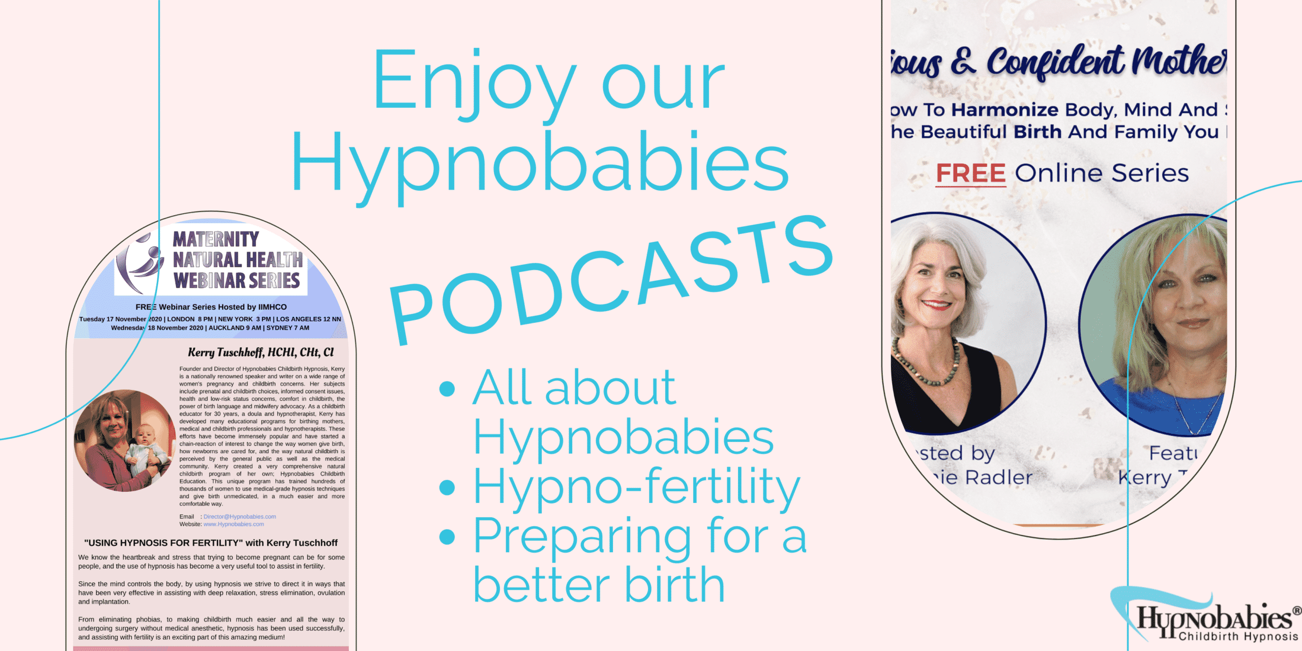 Enjoy our Hypnobabies Podcasts